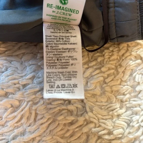 J Crew Women’s Corduroy Mini Skirt A-Line Button Front Accent Gray Size 6 - Picture 11 of 12